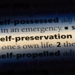 Self,Preservation,Word,In,A,Dictionary.,Self,Preservation,Concept.